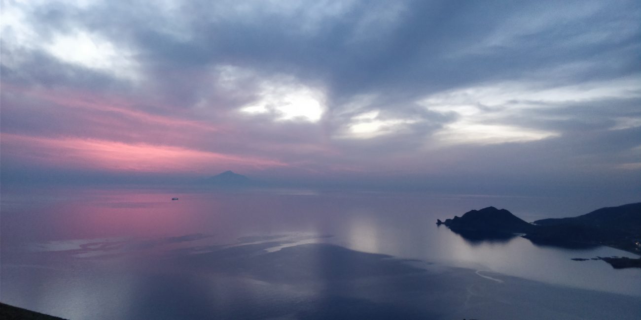 Agios Ioannis Lemnos sunset view